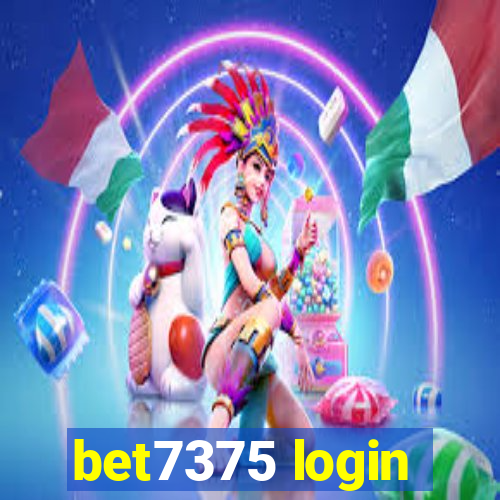 bet7375 login